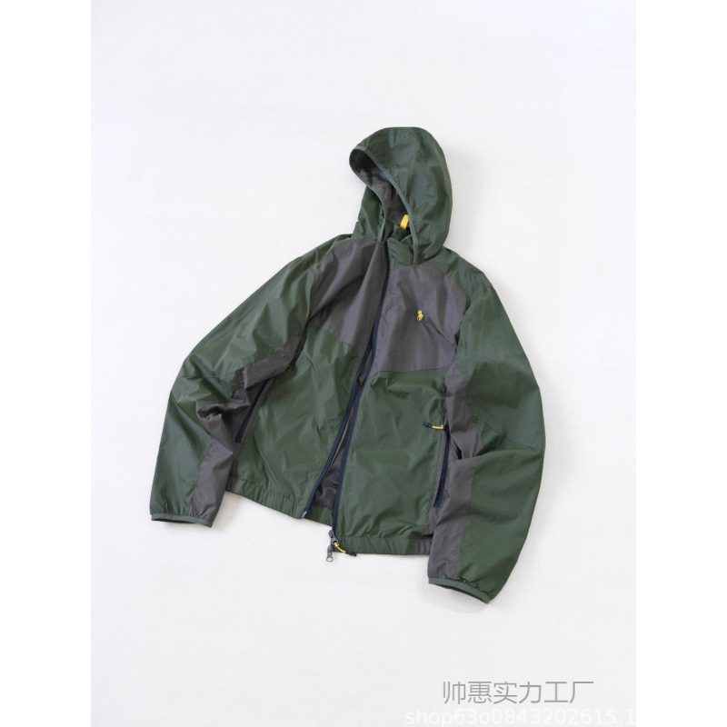 Raff Can Store Hooded Long-Sleeved Stand-Up Collar Zipper Jacket Jacket for Men and Women Sports Tops 2025