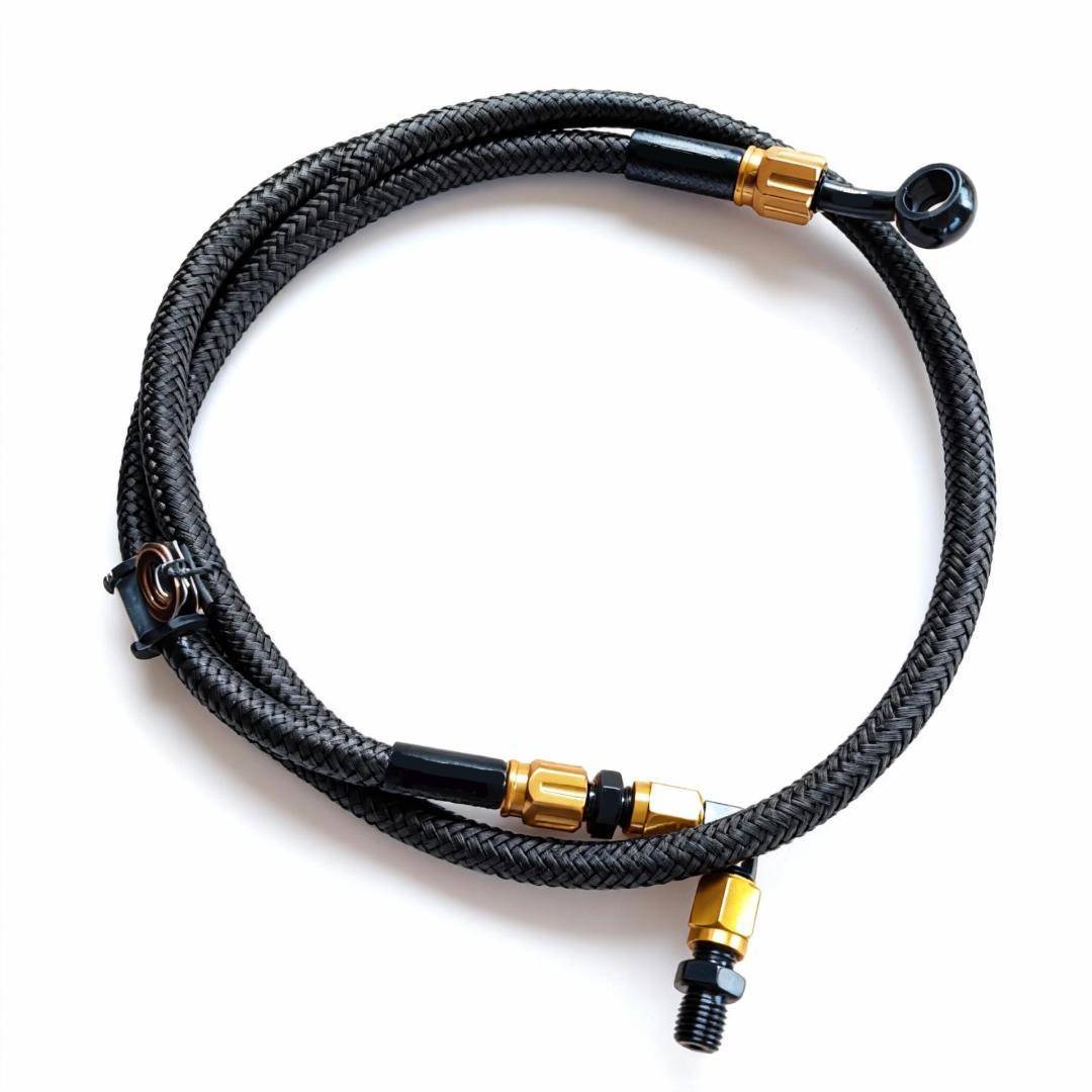 Customized Motorcycle Brake Oil Pipes, Various Specifications and Colors, Accessories, Engine System Hoses, Engines