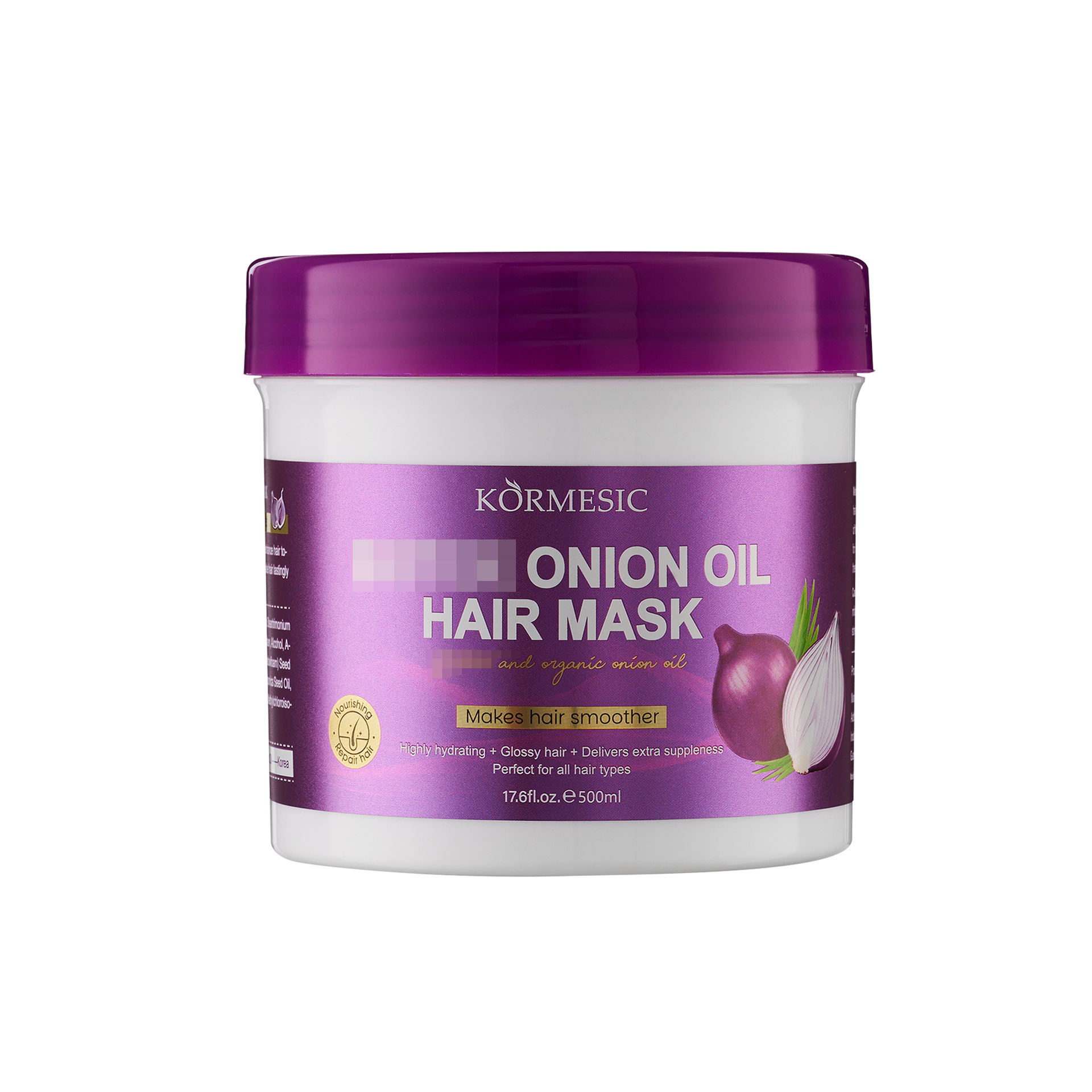 KORMESIC Onion Oil Hair Mask 500ml [Cross-border sales for foreign trade only, d…