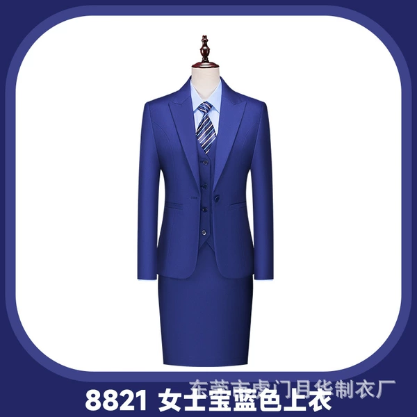 Female-sapphire blue singlet