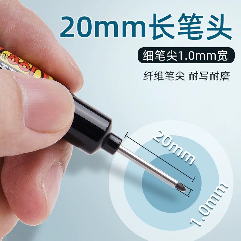 Waterproof carpentry, lock, multi-use marker, 20mm
