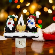 Z 42973 Ghost Campfire Flickering Nightlight ����Сҹ��