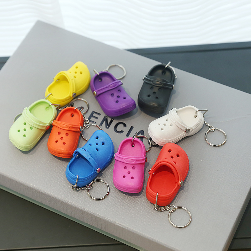 Factory Direct Sale of New Keychain Pendants, Slipper Accessories, Mini Clogs, Small Shoe Charms, Backpack Pendants, and Decorations Factory Direct Sale of New Keychain Pendants, Slipper Accessories, Mini Clogs, Small Shoe Charms, Backpack Pendants, and Decorations