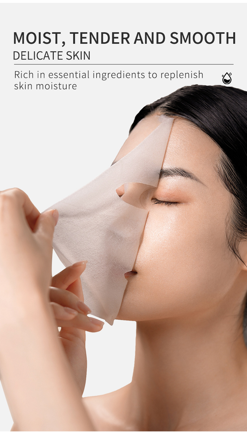 All-English Collagen/Niacinamide/Soothing Hydrating Facial Mask - Wholesale for Export