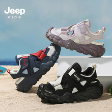 Jeep��ͯ��ͷ��Ь�ļ�2025���¿����ʶ�ͯ��ϪЬ����Ůͯ�˶���Ь