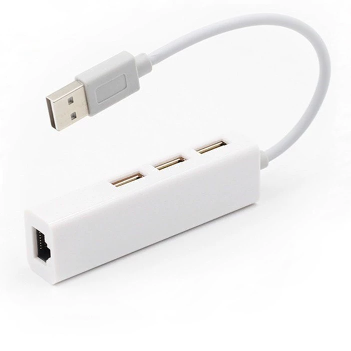2.0 USB свободный диск RJ45+ USB3 HUB сетевой адаптер, двух-в-одном расширение USB, USB к LAN