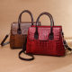 Crocodile Pattern Bag 2023 New European and American Fashion handbag Tote Bag Crossbody Women's Bag Handbag Big Bag