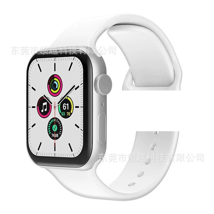 Apple, Samsung, силиконовый ремешок для часов