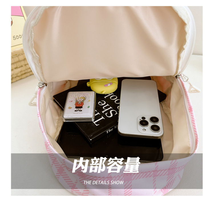 2024 New children's backpack, cartoon kindergarten schoolbag, large capacity, versatile for girls, student backpack, cross-border batch undefined