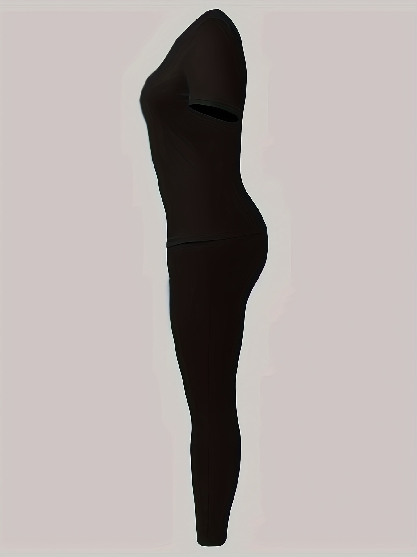 Dames t-shirt en broek set korte mouw amerikaanse stijl mode_voghion.com