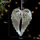 クリスタル質感Swanlaceアクリルキラキラ透明雪クリスマスツリーペンダント鈴装飾品|undefined