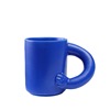 Ceramic coffee handle for beloved with glass, internet celebrity