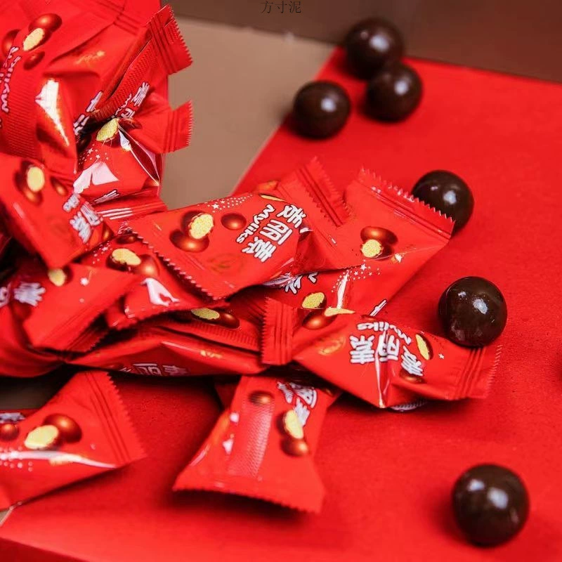 Mai Liso Red Bucket Независимая упаковка Закуски Сэндвич Шоколад Детская Конфеты Фабрика Один предмет трансграничной оптовой
