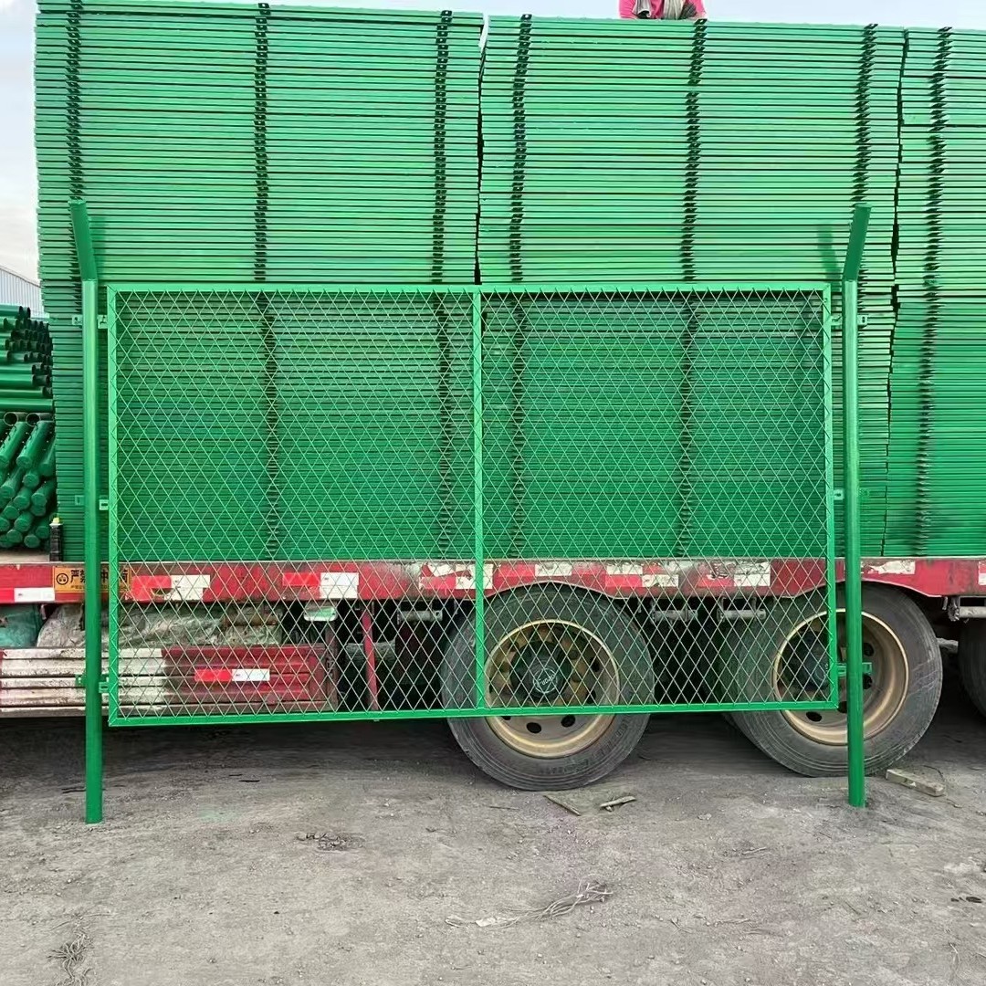 保税区海关围网港区机场斜方孔围栏网菱形孔护栏防攀爬桥梁防抛网