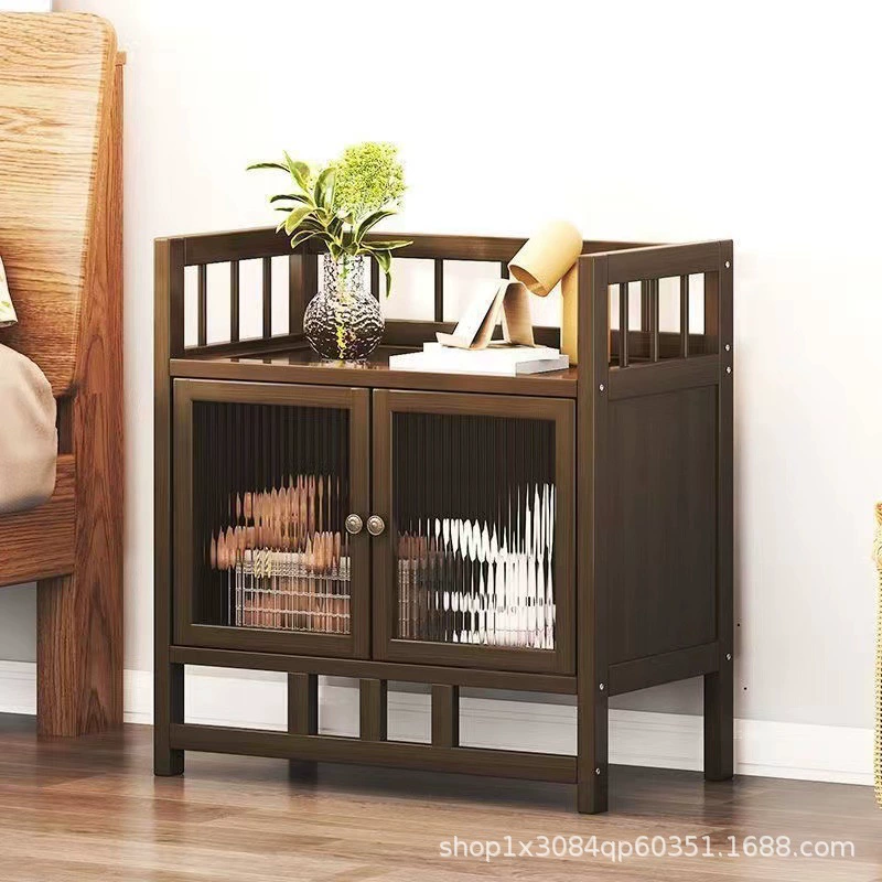 Несколько простых тумбочек рядом с диваном Чайный стол Боковой чайный шкаф Чайный шкаф Чайный шкаф Стойка Чайный шкаф Шкафчик Чайная полка