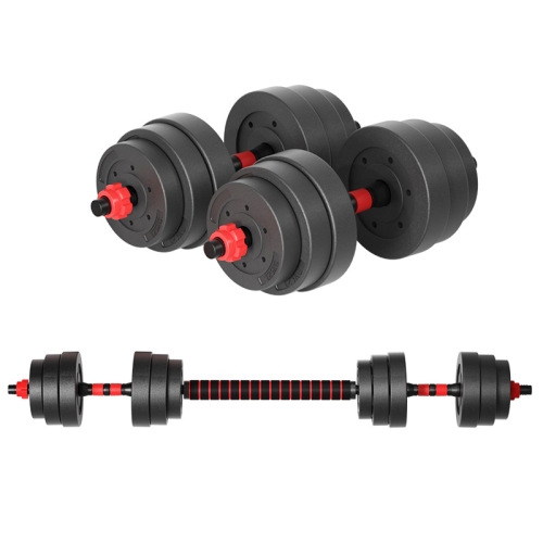 Dumbbell men's fitness home set adjustable 10kg-40kg environmentally friendly dumbbell barbell set for arm muscle training
