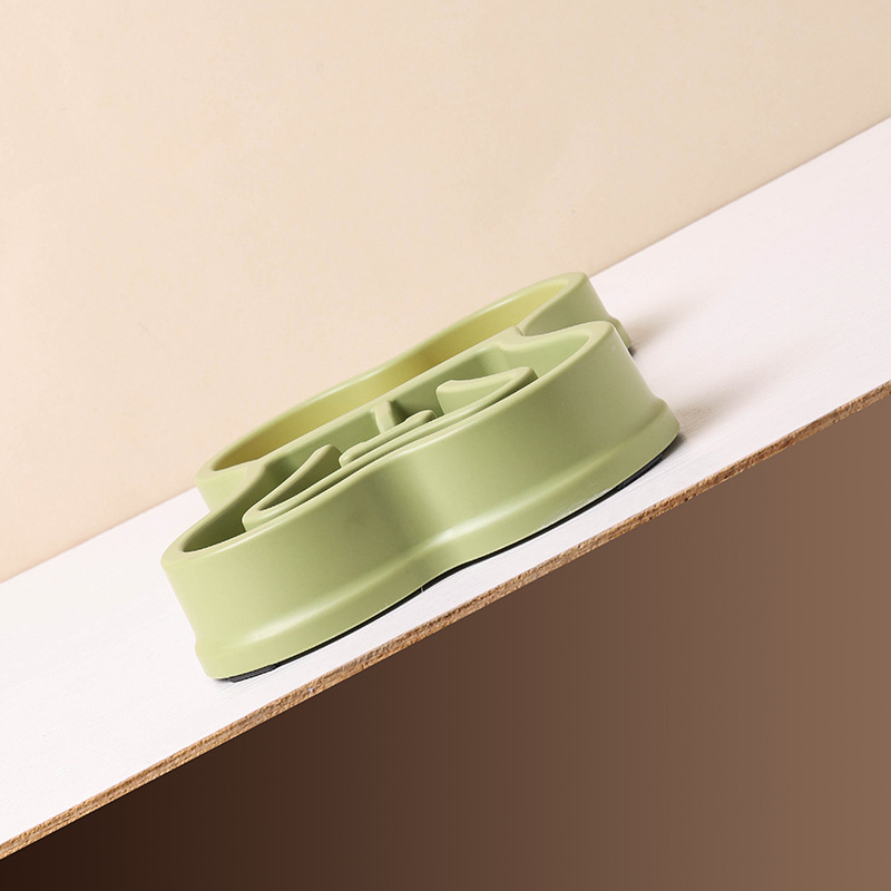 Tazón de comida lenta para mascotas, almohadilla de alimentación para perros y perros, tazón de comida lenta para gatos, tazón de comida lenta para gatos, tazón antideslizante y anti-derribado para mascotas