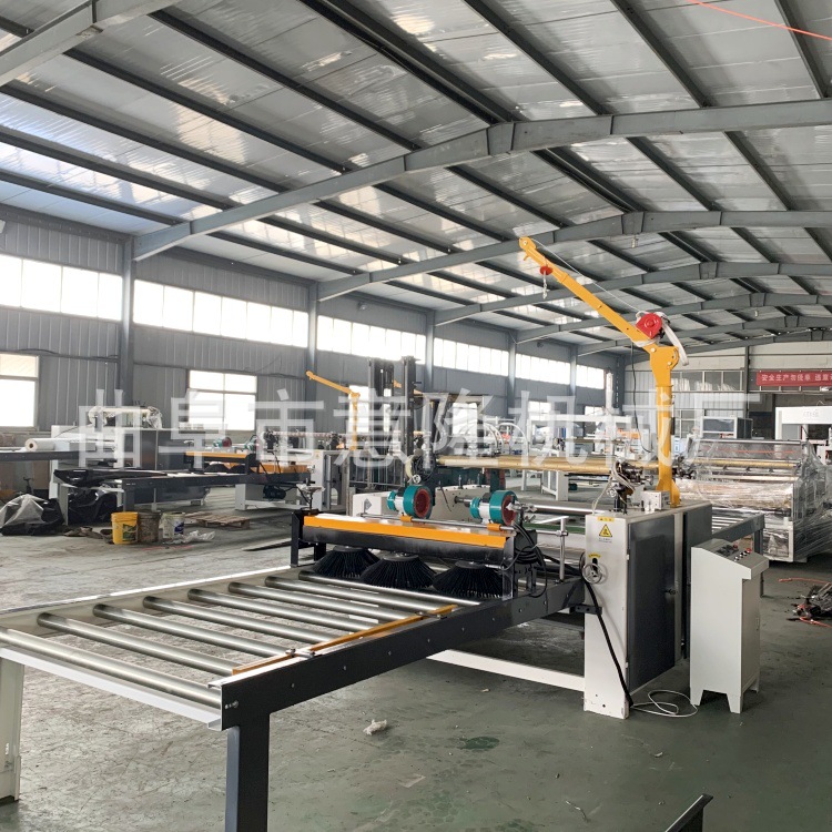 碳晶板热熔胶膜加冷胶二用贴面机防火板全自动覆膜机不开胶鼓泡