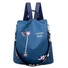 2020新型花刺繍リュックサック文芸国風女性オックスフォードリュックサック大容量ネット赤女性バッグ盗難防止