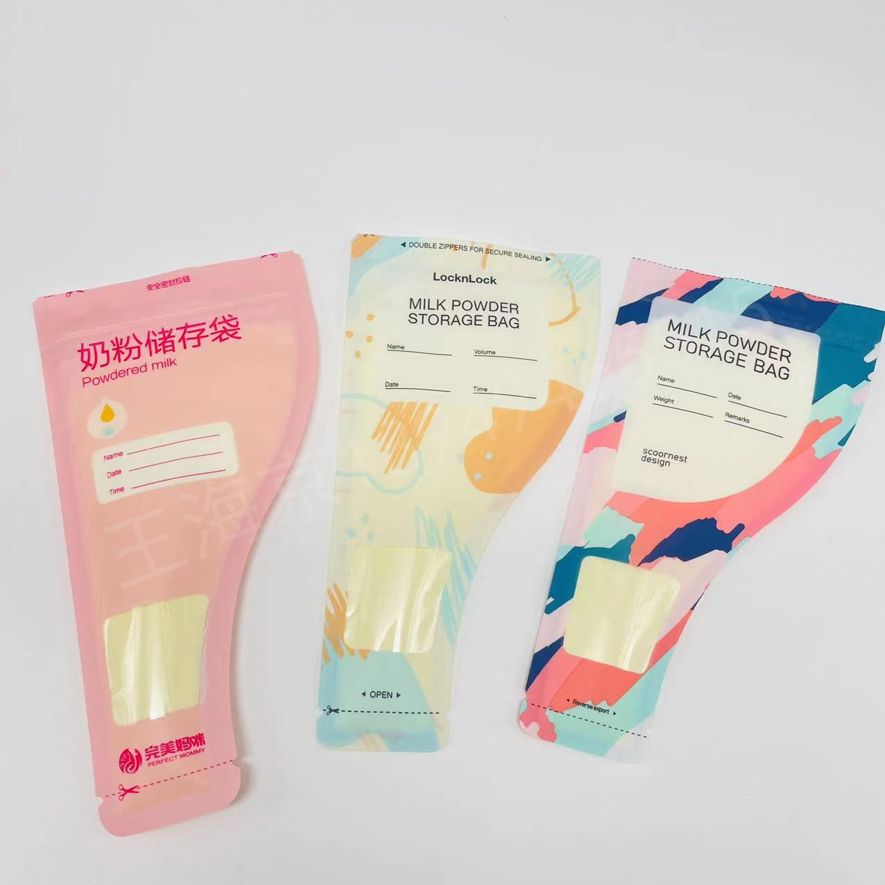 供应奶粉袋便携一次性外出分装奶袋宝宝保鲜密封储存袋定 制