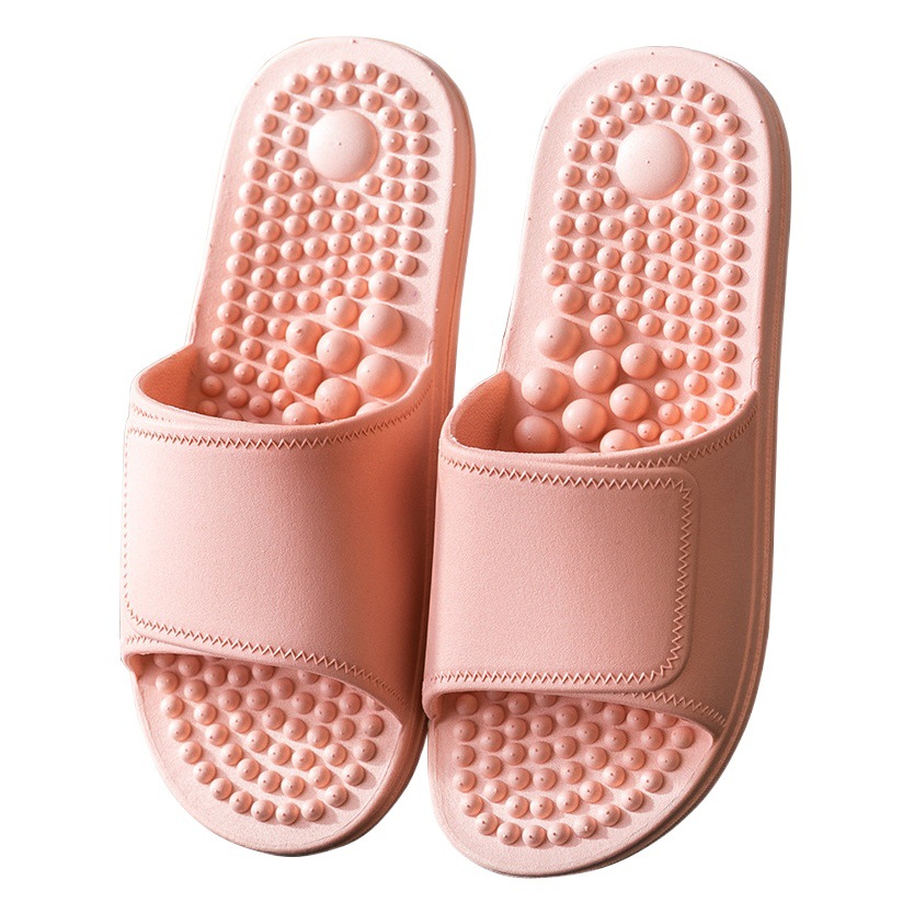 Pantuflas de Masaje al por Mayor para Mujer, Sandalias de Masaje para Hombre, Antideslizantes, de Suela Blanda, para Baño, Interior, Hogar, Verano, Nuevo Estilo