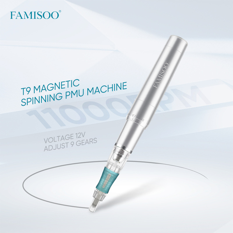 FAMISOO tattoo machine cross-border foreign trade for eyebrow eye lip permanent makeup tattoo pen light and strong power