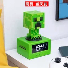 Настольные часы-светильник из игры Minecraft подарок ребёнку