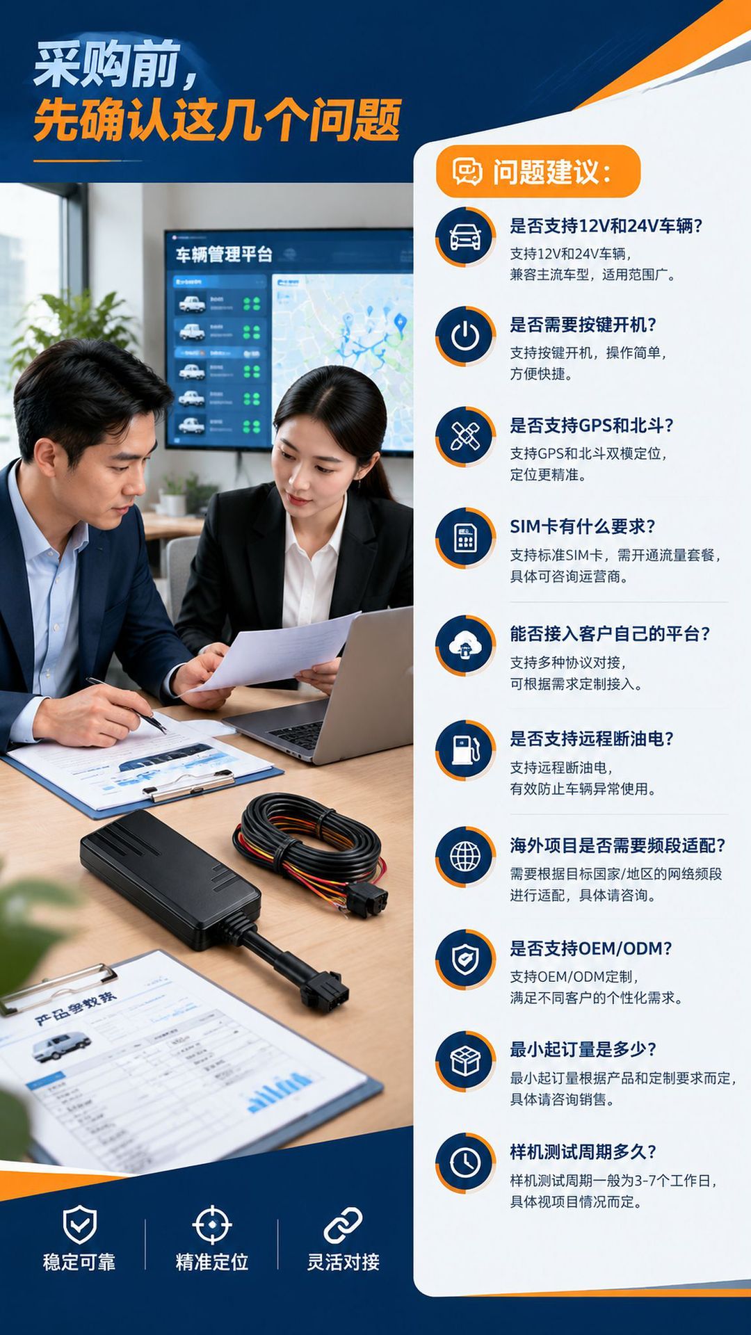 Cross-border Beidou GPS tracker, 4G full-network car anti-theft device, remote fuel and power cut-off, vehicle positioning device