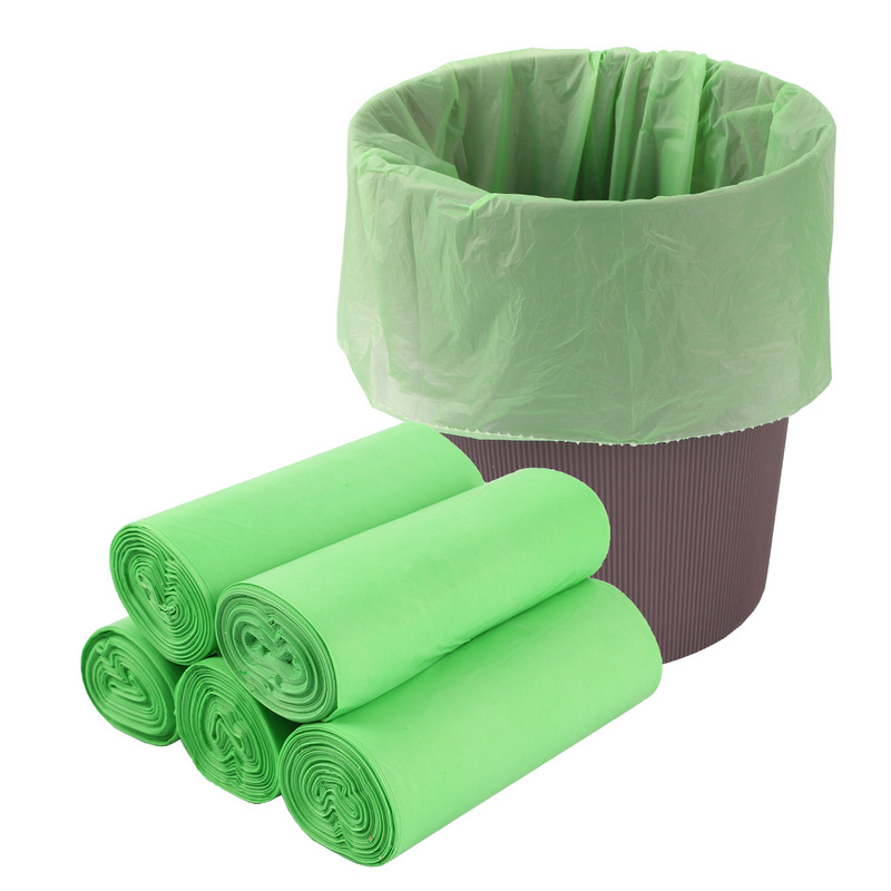 6 Gallons 50x 60 2.6 Gallons 40x 50 Corn Starch Based Degradable Household Garbage Bag Kitchen Garbage Bag