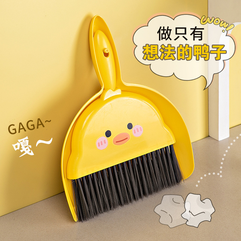 Mini Broom and Dustpan Set for Desktop Cleaning, Suitable for Children, Household Use, Mini Table Dust Removal, Bedroom, Office Trash Shovel