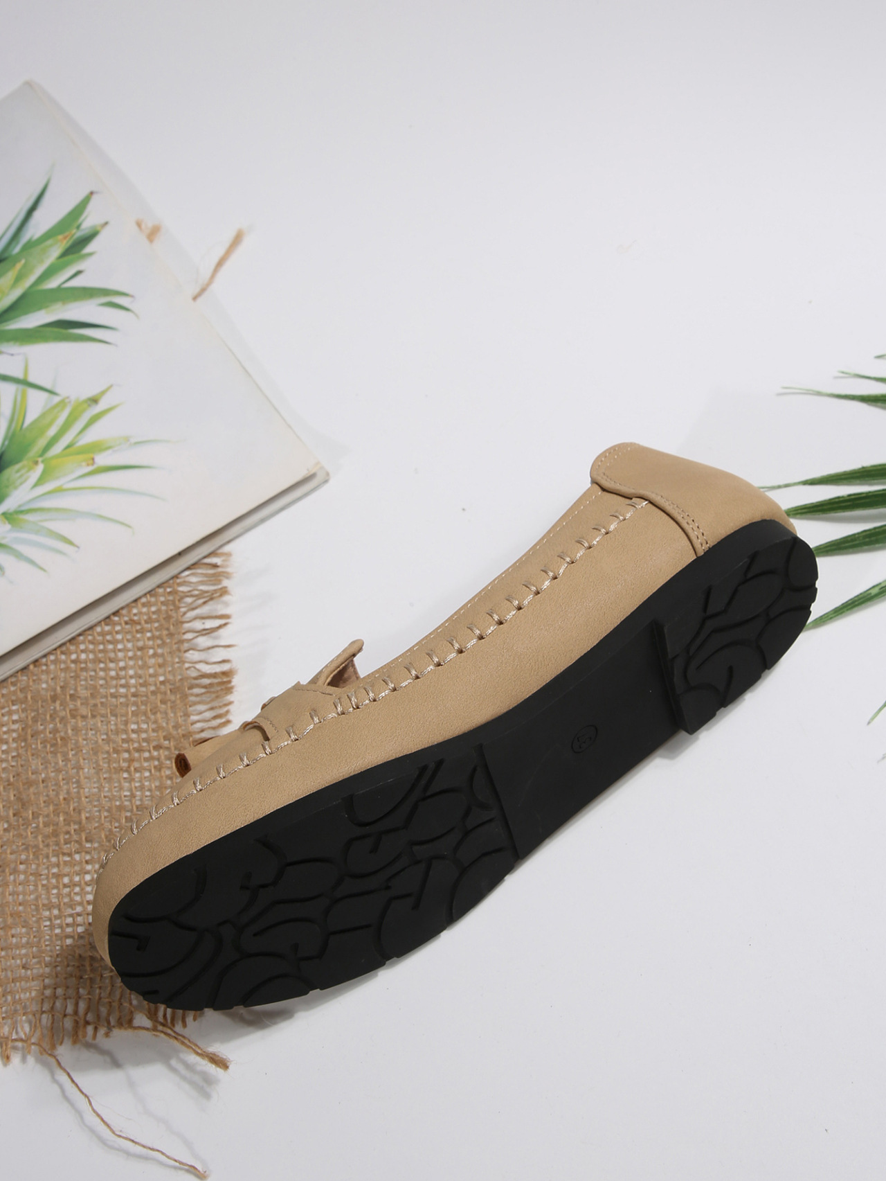 Women's Classic Tassel Loafers Slip-On Shoes - Spring Summer Casual Comfortable Flat Shoes For Women_vogvips.com