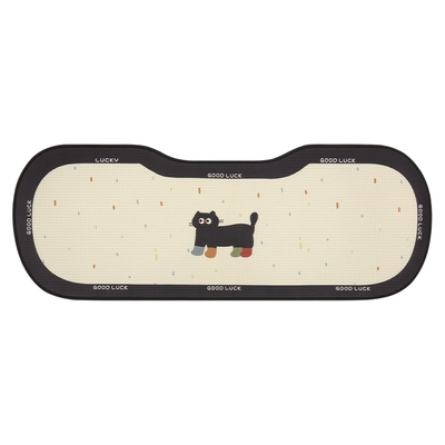 Seat cushion, seat cover Women's Seat Cushion, Cute and High-End - black-cat-socks-long-strip-1-piece