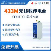 ��܉ʽRS485�����̨DTU 43�o�������հlģ�K͸��LoRa�h�̉�����