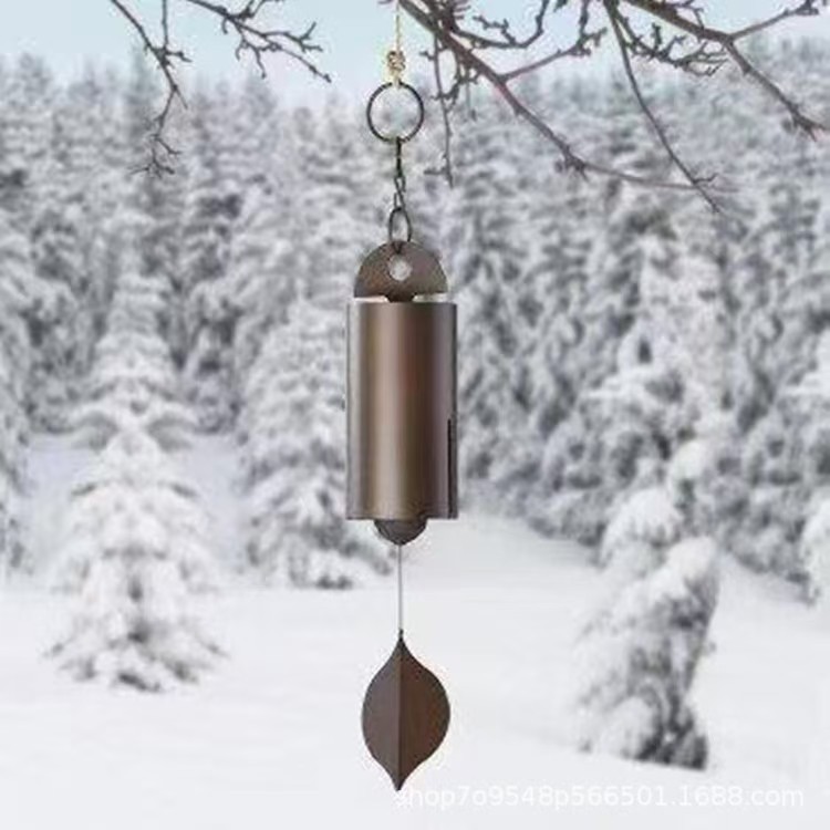 Grensoverschrijdende bestseller Heroic Windbell, vintage tuinbel met mooi geluid, metalen uitvoering_voghion.com