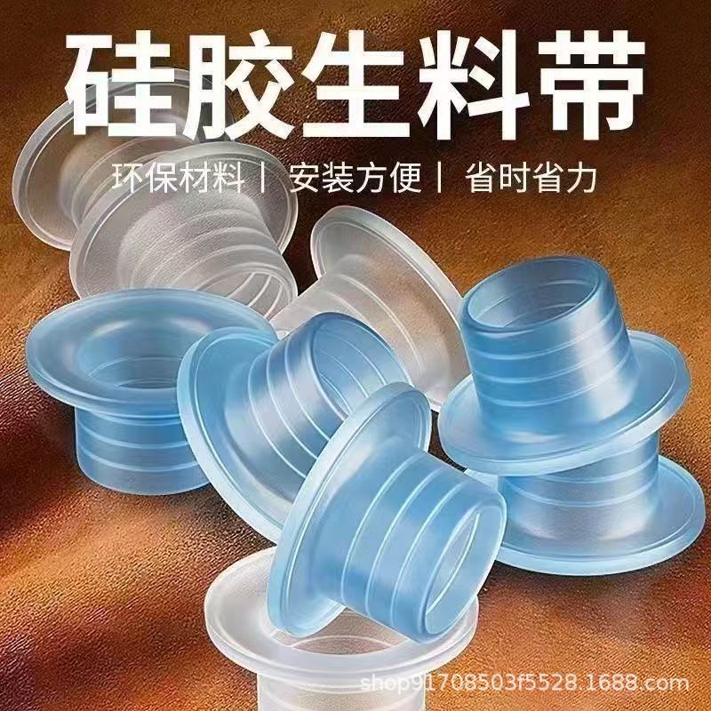 No Need for Raw Material Tape, Universal Silicone Gasket for 1/2 Inch and 3/4 Inch Taps, Thickened, Odorless, Leak-Proof Sealing Ring for Home Use