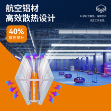 led防炫目羽毛球馆专用灯乒乓球篮球馆可施工地胶过CE