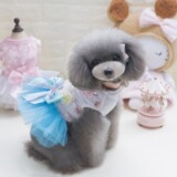 Домашняя одежда для собак одежда для домашних животных плюшевая собака юбка для домашних животных Spot Foreign Trade Оптовая конфетка