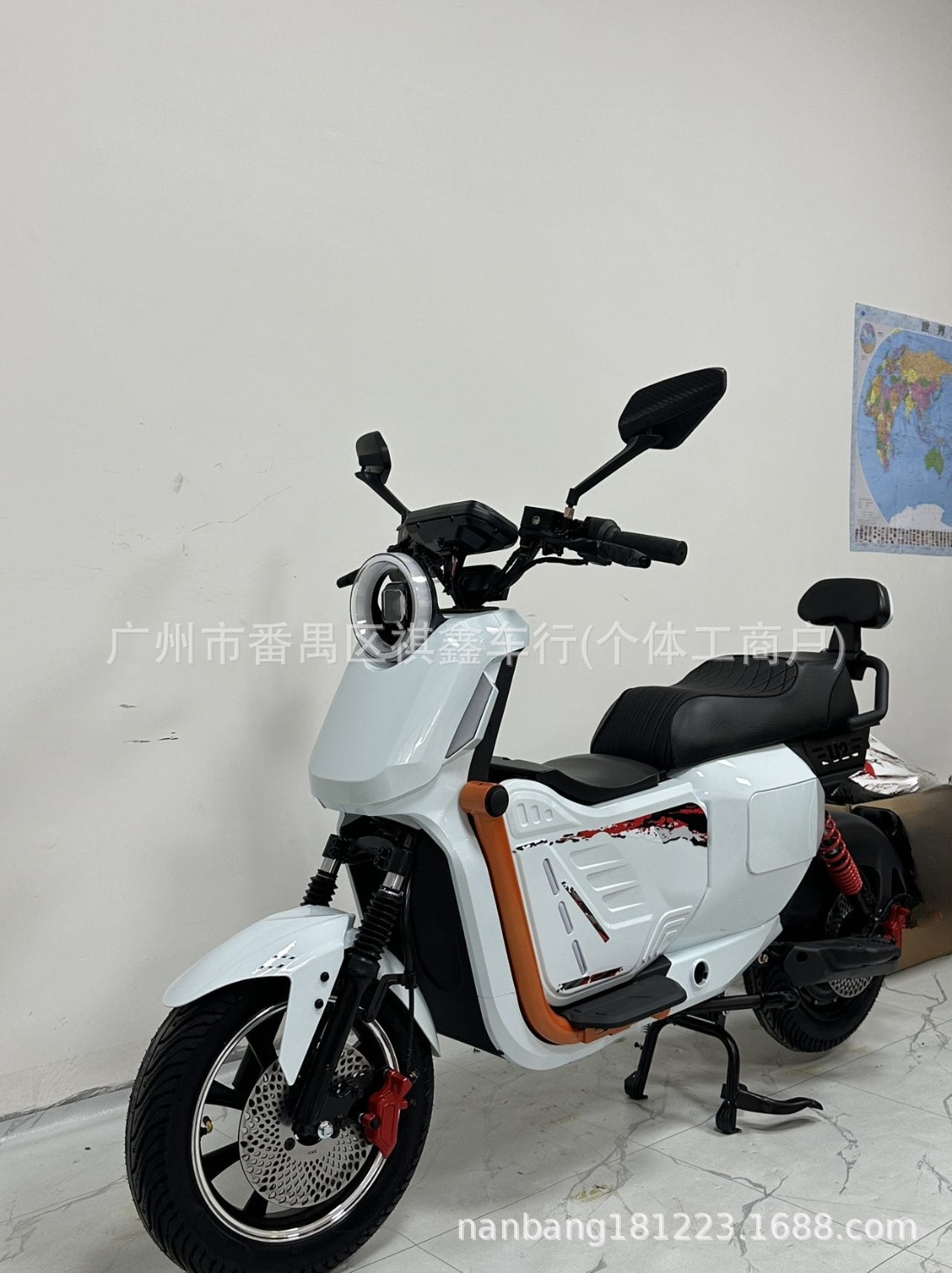 New U2 Cross-Border Export Electric Vehicle for Takeout Delivery, Ultra-Long Range Electric Scooter, Factory Direct Supply Electric Motorcycle