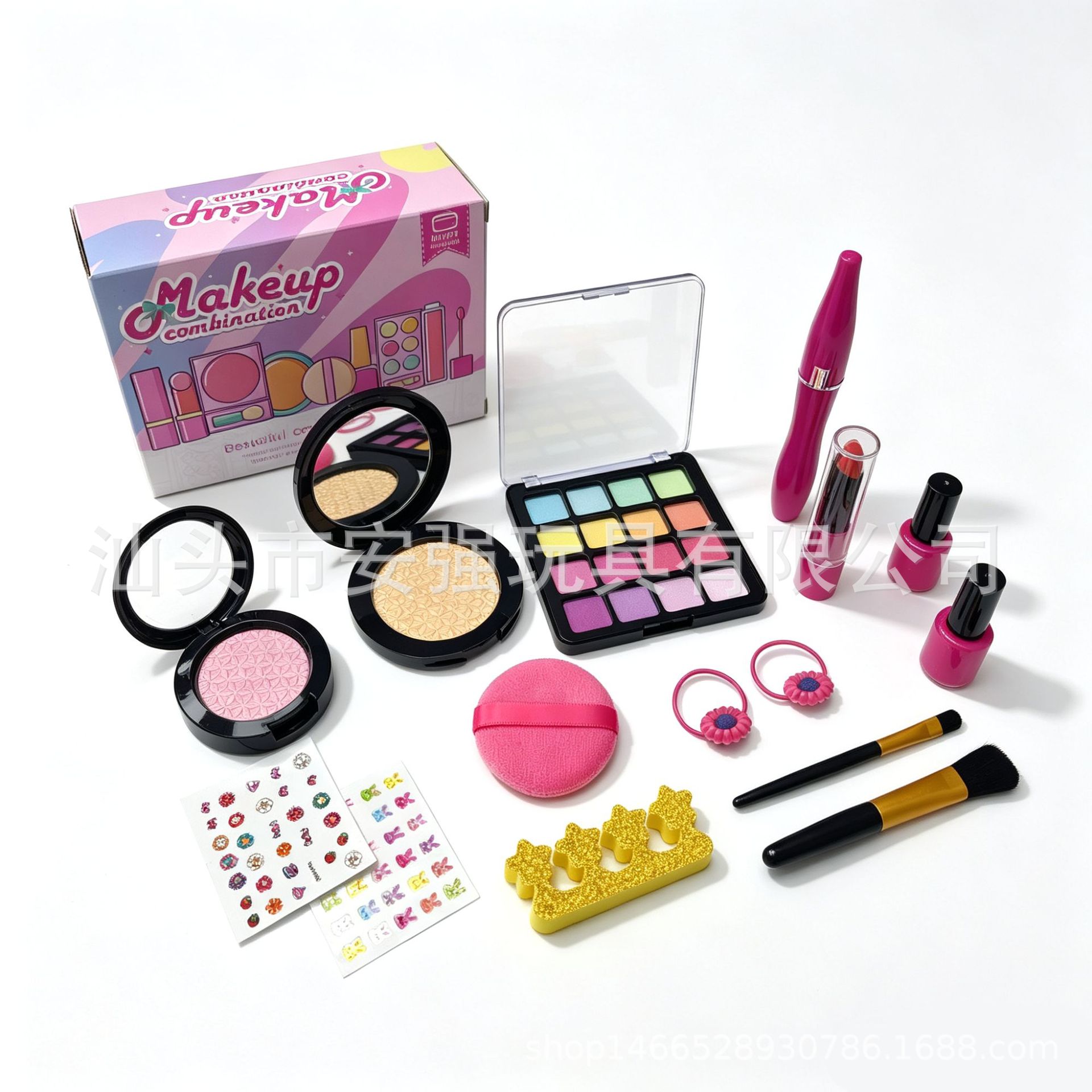 Pretend Play Children's Simulation Dress-Up Toy Set for Girls, Makeup and Dressing Toy Set, Cross-Border Gift Box, Direct from Manufacturer