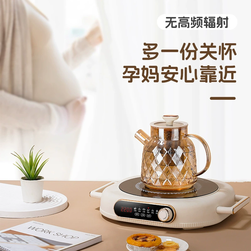Cross-border apartment electric ceramic stove household 3500W high power non-pick pot electric tea stove light wave oven wholesale distribution factory