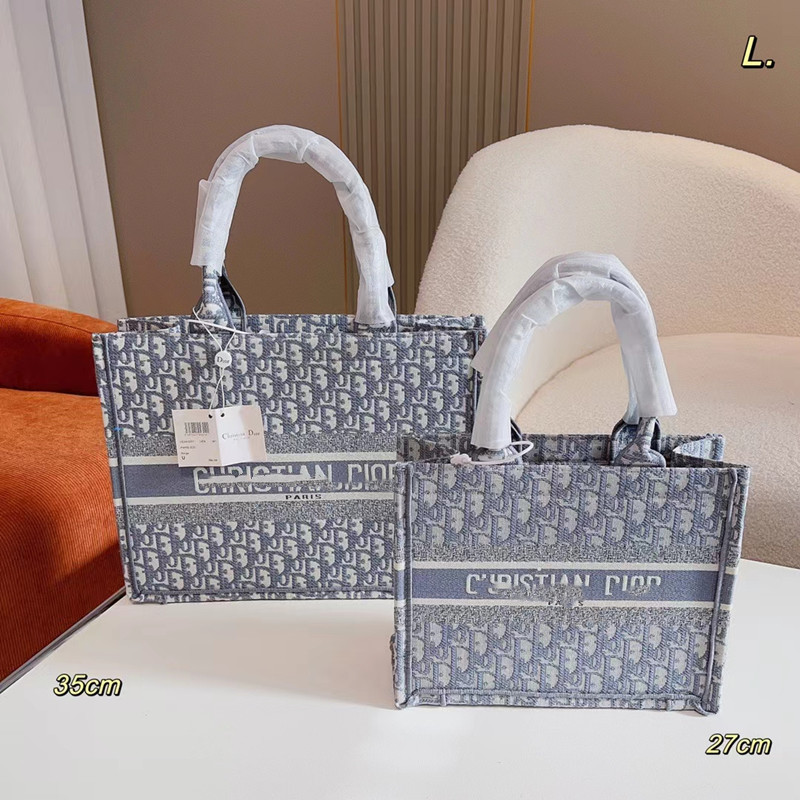 D Home Classic Shopping Bag Bolso bordado portátil Bolso de compras para mujer Bolso especial para mujer Bolso abierto de moda de gran capacidad