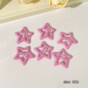 14# Deep Pink Oil Five-pointed Star 6-piece set @