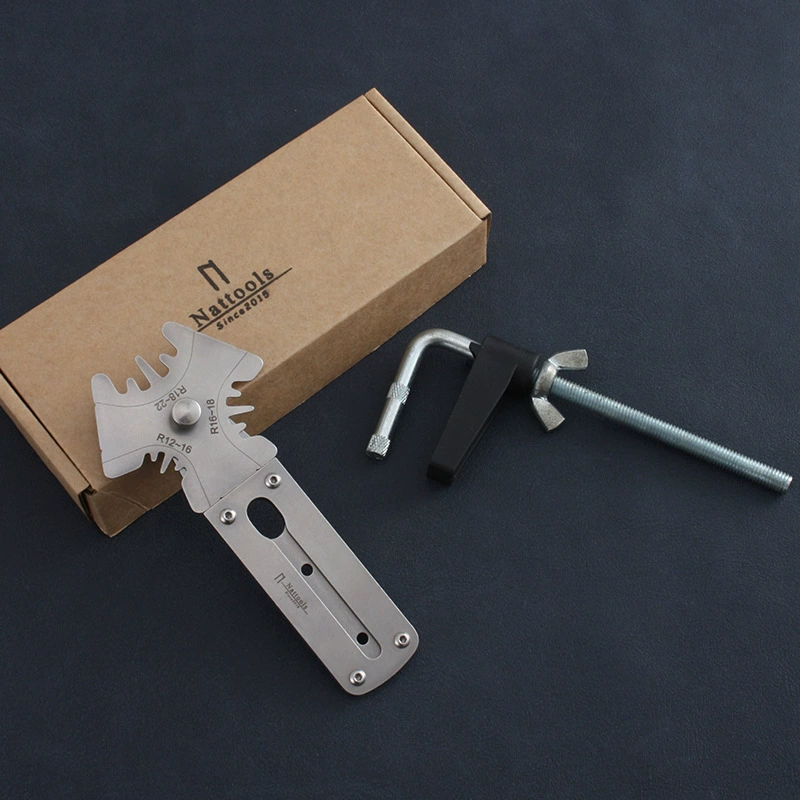 Nattools трещины на молнии головоломки код застежки на молнии Угол легко обрабатывать ручной DIY кожаные инструменты