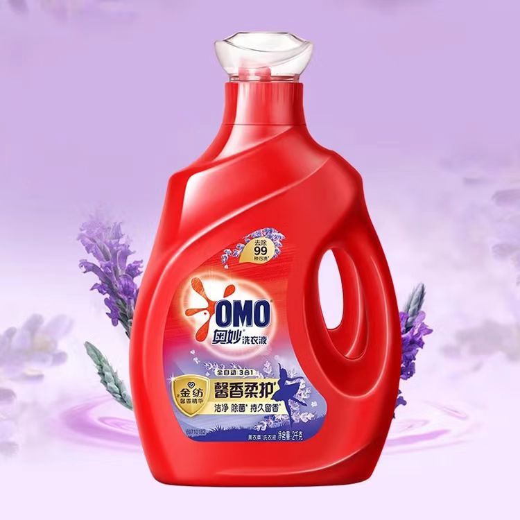 奥妙全自动薰衣草味洗衣液含金纺浓缩酵素护衣留香2kg劳保批发|undefined