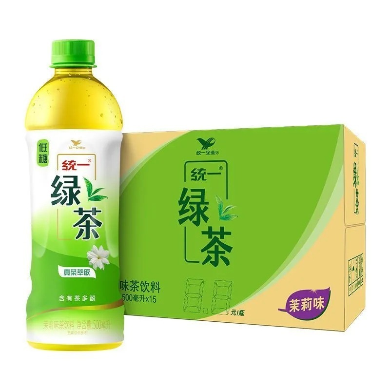 統一飲料シリーズアイスティー緑茶ジャスミン茶金柑レモン青梅緑茶500ml箱卸売り|undefined