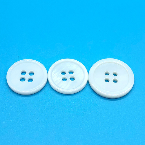 Freshwater Mother-of-pearl Natural Shell White Shell Buttons High-end Shirt Knitwear Pearl Mother-of-pearl Buttons