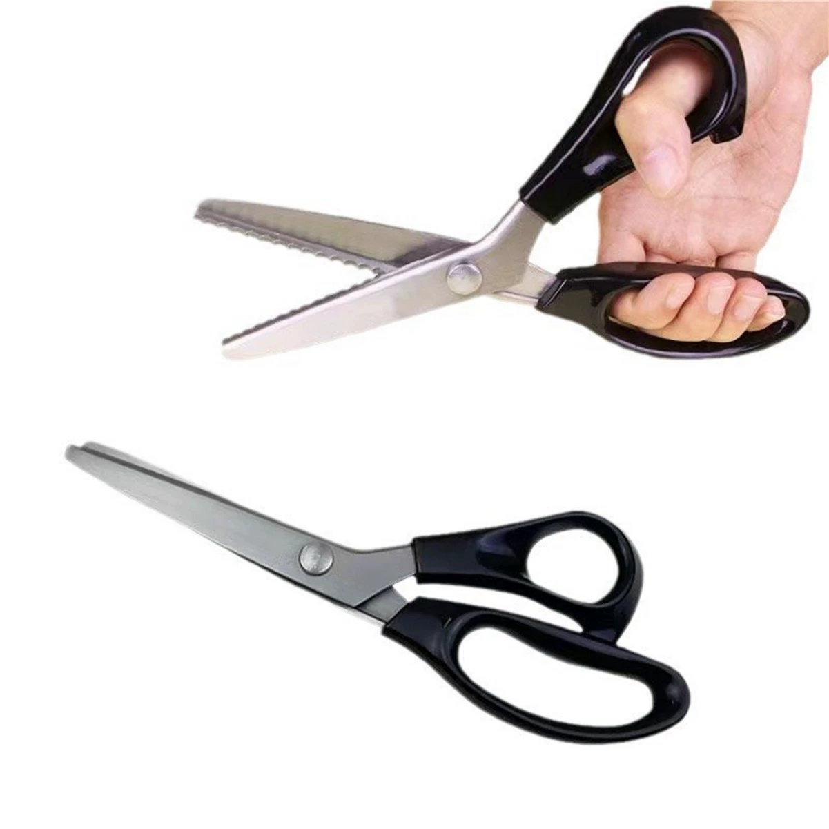 Трансграничные поставки зубные ножницы треугольные зубные пилы зубные ножницы ручные кружевные ножницы