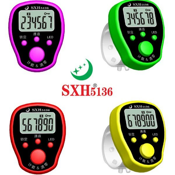 Прямые продажи с фабрики 305 # Пятиканальный счетчик 6-значный запираемый счетчик для учета потока людей и трафика