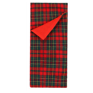 Cross-border Hot Christmas Elf Doll Accessories Plaid Sleeping Bag Factory Direct Sale