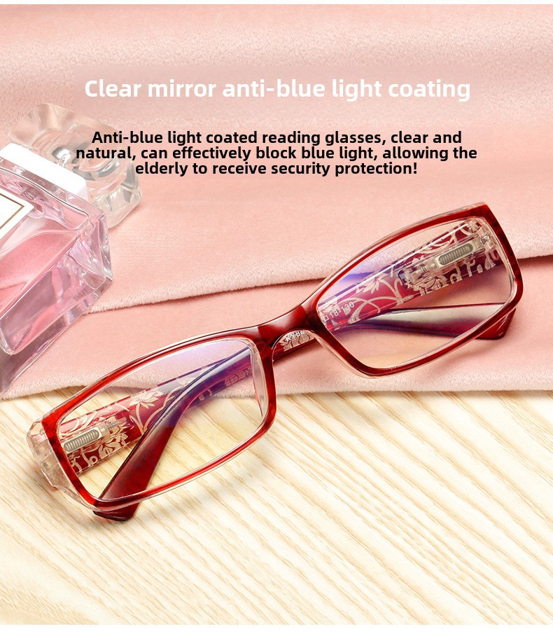 Blue Light Blocking Reading Glasses For Women Elegant Frame_voghion.com